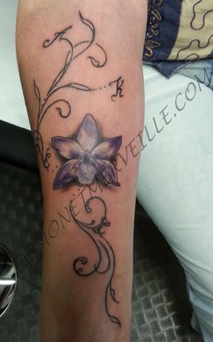 Arabesque florale