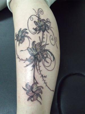 arabesques et lys