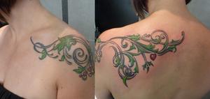 arabesques feuilles