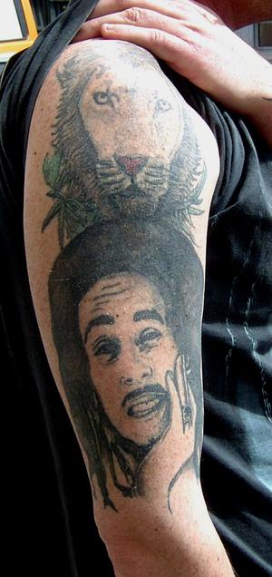 Bob Marley et Lion
