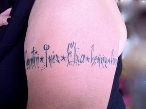 Calligraphie lettrage