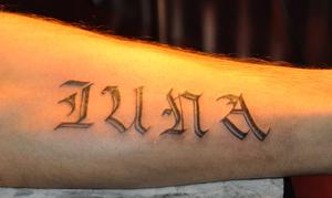 Calligraphie "Luna"
