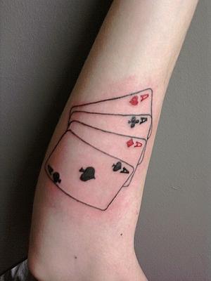 Photo de carte, tatouage, inclassable réalisé par Stardust