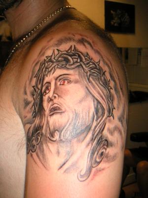 christ in the eyes