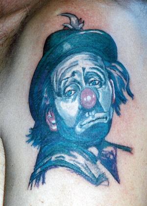 clown triste