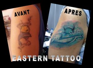 Photo de dauphin, dauphin, animaux réalisé par Eastern Tattoo