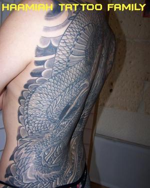 Dragon de profil