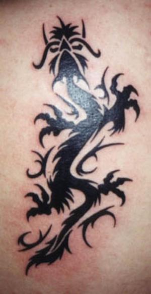 Dragon tribal oriental