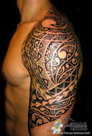 épaule maori