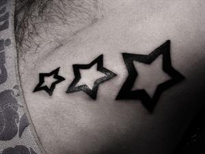 etoiles sur le ventre