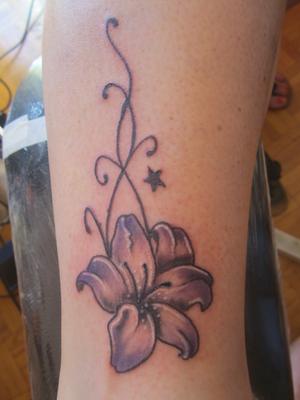 Photo de fleur de lys, fleur, arabesque