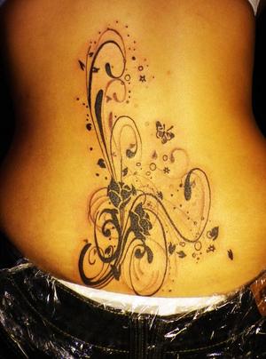 fleur tribal