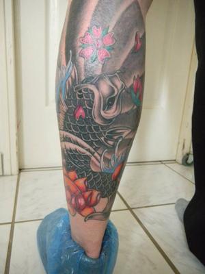 koifish tattoo BF