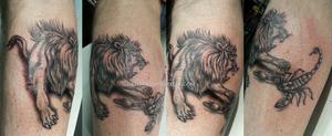 Lion et Scorpion