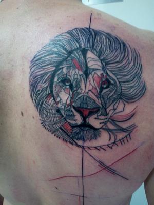 lion graphique