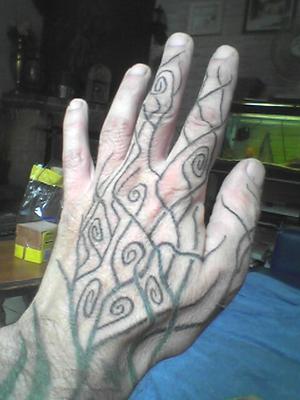 main maori traditionnel