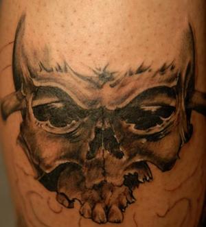 Old skull