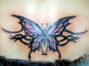 Photo de Papillon, papillon, tattoo