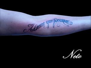 Phrase tatouée