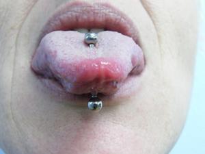 Piercing langue