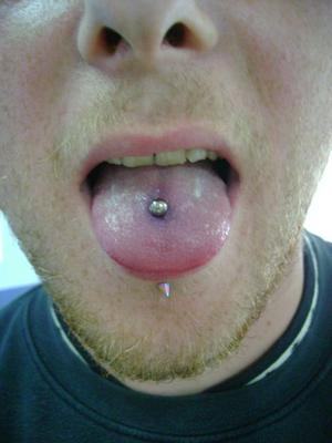 Piercing langue