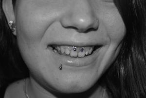 piercing smiley