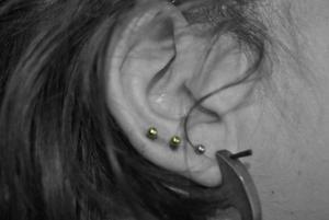 piercings lobe