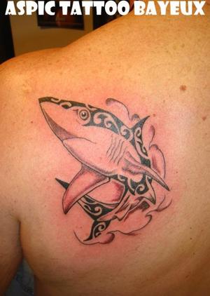 Photo de requin maori, requin, maori réalisé par Aspic  Tattoo