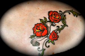 Roses rouges