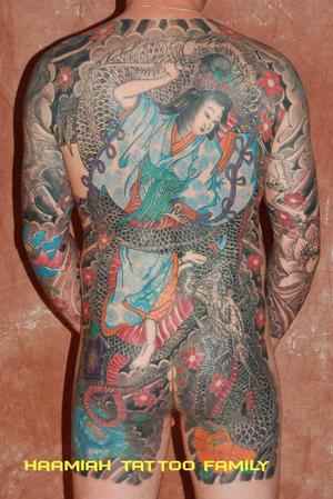 Tamatori hime tattoo