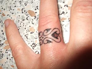 Tatouage Bague