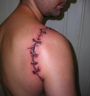 tatouage Cicatrice