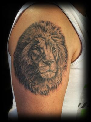 tatouage lion