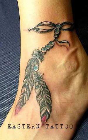 tatouage plumes