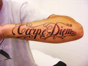 tattoo lettrage