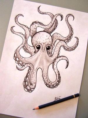 tattoo poulpe