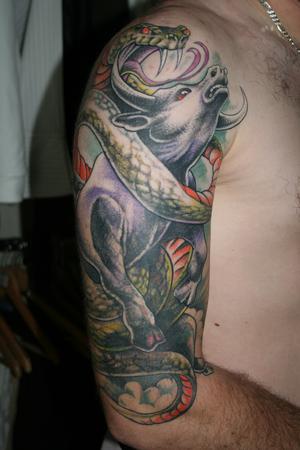 Taureau serpent