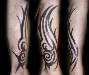 Photo de Tribal Modern Molet, tribal, tatouage