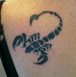 Tribal scorpion