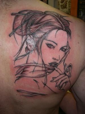 visage de femme