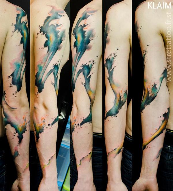 Photo de abstrait acquarelle, abstrait, couleur réalisé par Street Tattoo