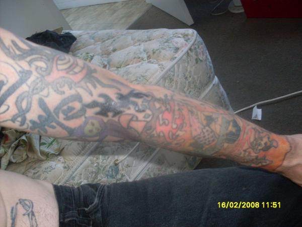 Photo de Aigle, tribal, tatouage