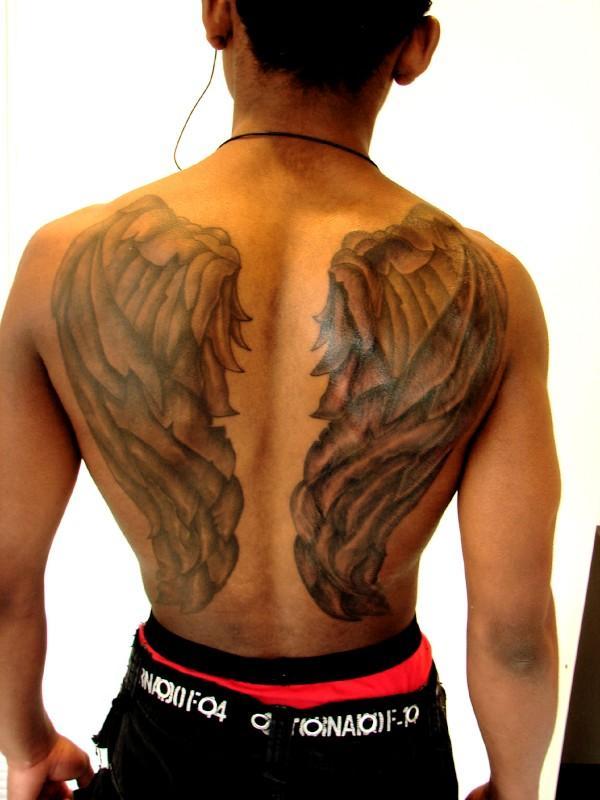 Photo de ailes, ailes, ange réalisé par Born To Tattoo