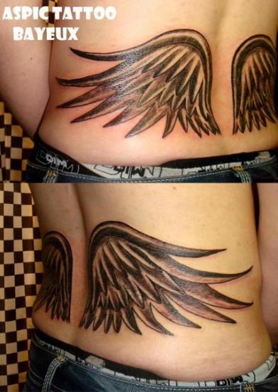 Photo de ailes d'ange, ailes, ange réalisé par Aspic  Tattoo