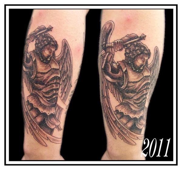 Photo de Ange Gabriel, ailes, ange réalisé par Siempre Tattoo