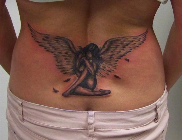 Photo de Ange, ailes, ange réalisé par Siempre Tattoo