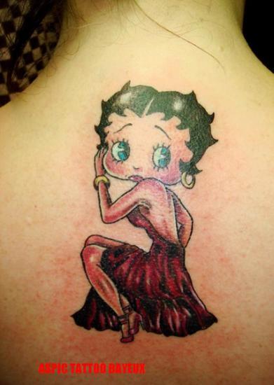 Photo de betty boop, BD, bande dessinée réalisé par Aspic  Tattoo
