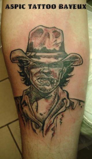 Photo de blueberry, blueberry, visage réalisé par Aspic  Tattoo
