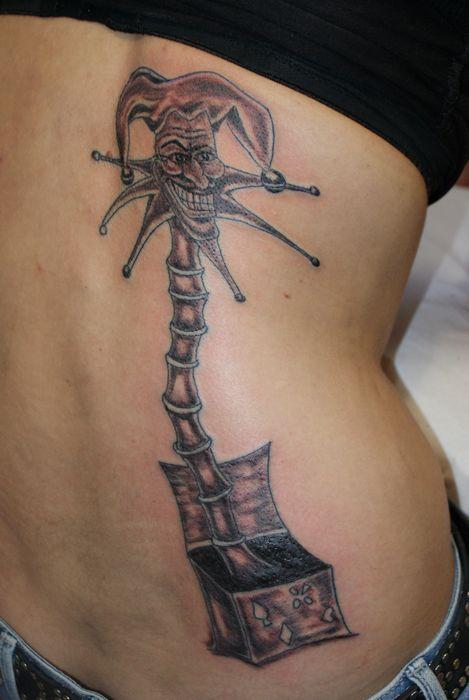 Photo de Boite à joker, fantastique, clown réalisé par Tattoo Evolution