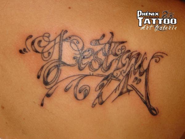 Calligraphie chiffre 21